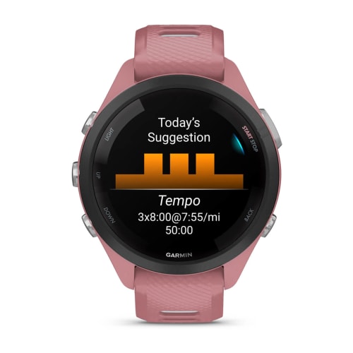 Relógio Garmin Forerunner ® 265S Music Rosa