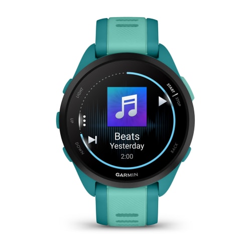 Relógio Garmin Forerunner ® 165 Music Turquesa e Aqua