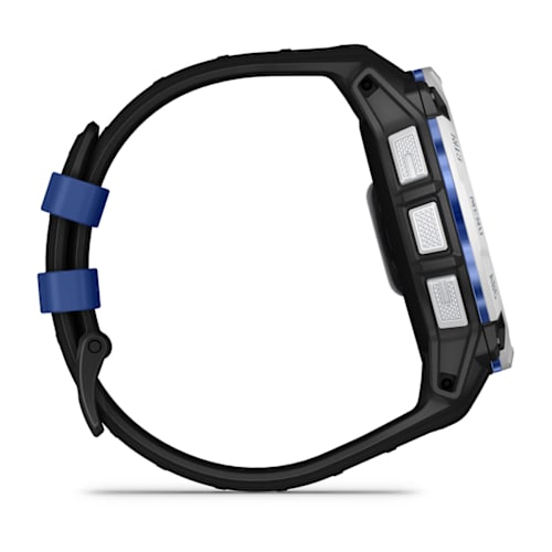 Relógio Garmin Instinct ® 3 Supernova Solar Branco/Azul e Preto