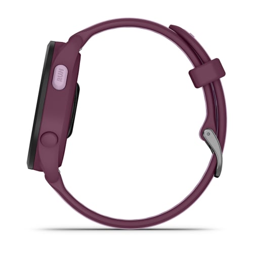 Relógio Garmin Forerunner ® 165 Music Cereja e Lilás