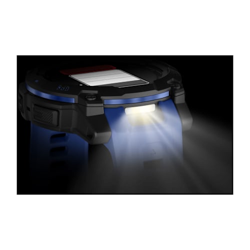 Relógio Garmin Instinct ® 3 Supernova AMOLED Preto e Azul