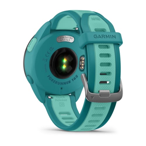 Relógio Garmin Forerunner ® 165 Music Turquesa e Aqua