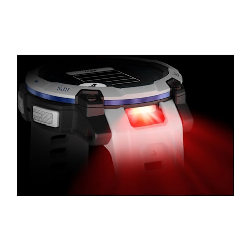 Relógio Garmin Instinct ® 3 Supernova Solar Branco e Azul