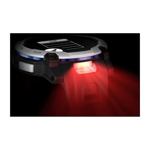 Relógio Garmin Instinct ® 3 Supernova Solar Branco/Azul e Preto