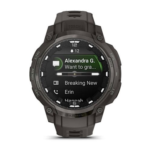 Relógio Garmin Instinct ® Crossover AMOLED Carvão
