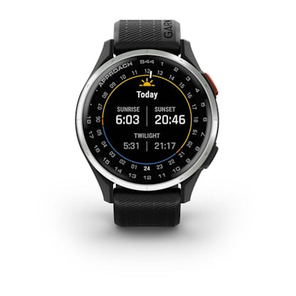 Relógio Garmin Approach ® S44 Prata e Preto