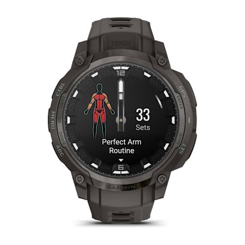 Relógio Garmin Instinct ® Crossover AMOLED Carvão