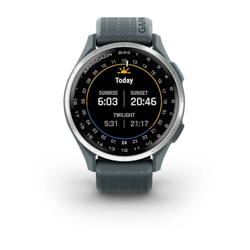 Relógio Garmin Approach ® S44 Prata e Cinza