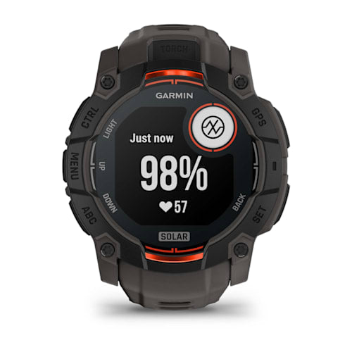 Relógio Garmin Instinct ® 3 Solar Preto e Grafite