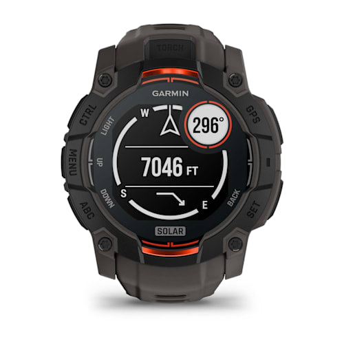 Relógio Garmin Instinct ® 3 Solar Preto e Grafite