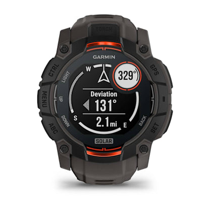 Relógio Garmin Instinct ® 3 Solar Preto e Grafite
