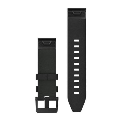 Pulseira Garmin QuickFit ® 22 Couro Preto