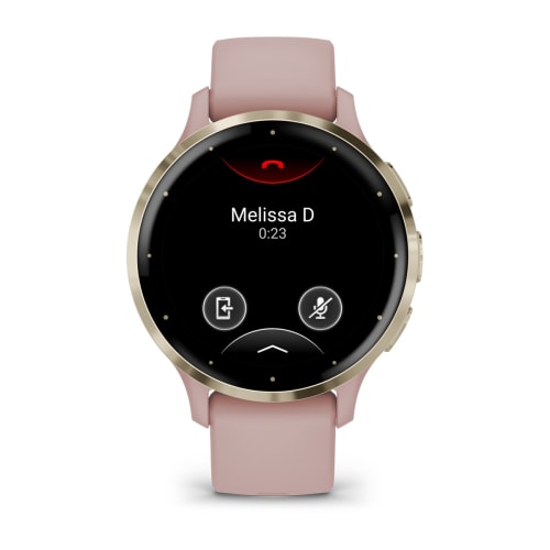 Relógio Garmin Venu ® 3S Rosa e Dourado