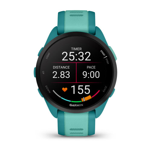 Relógio Garmin Forerunner ® 165 Music Turquesa e Aqua