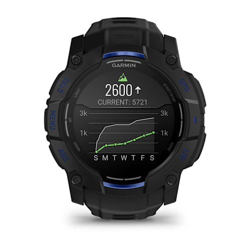 Relógio Garmin Instinct ® 3 Supernova AMOLED Preto e Azul