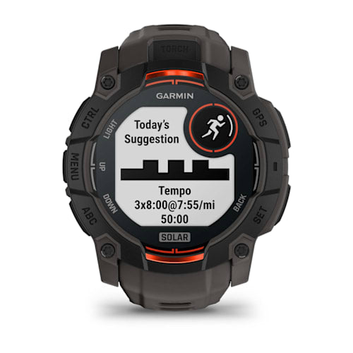 Relógio Garmin Instinct ® 3 Solar Preto e Grafite