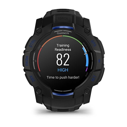 Relógio Garmin Instinct ® 3 Supernova AMOLED Preto e Azul