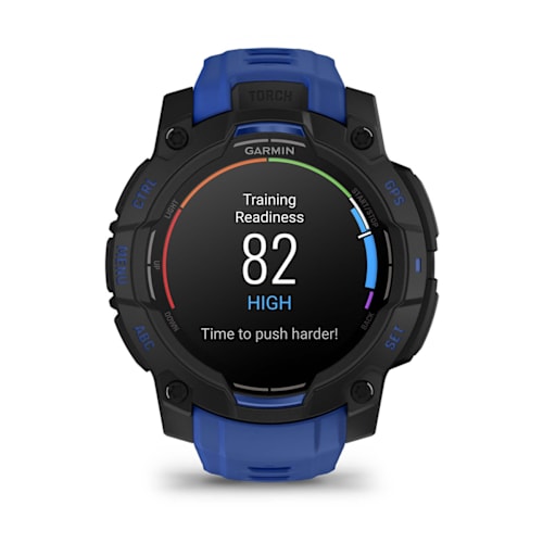 Relógio Garmin Instinct ® 3 Supernova AMOLED Preto e Azul