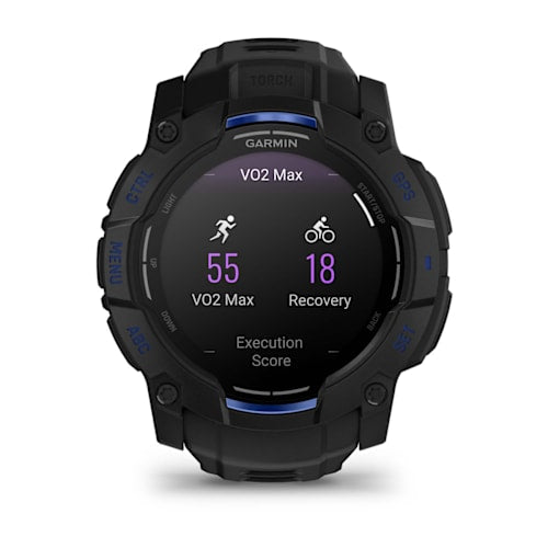 Relógio Garmin Instinct ® 3 Supernova AMOLED Preto e Azul
