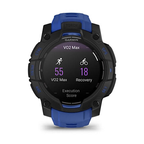 Relógio Garmin Instinct ® 3 Supernova AMOLED Preto e Azul
