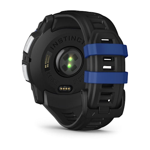 Relógio Garmin Instinct ® 3 Supernova Solar Branco/Azul e Preto